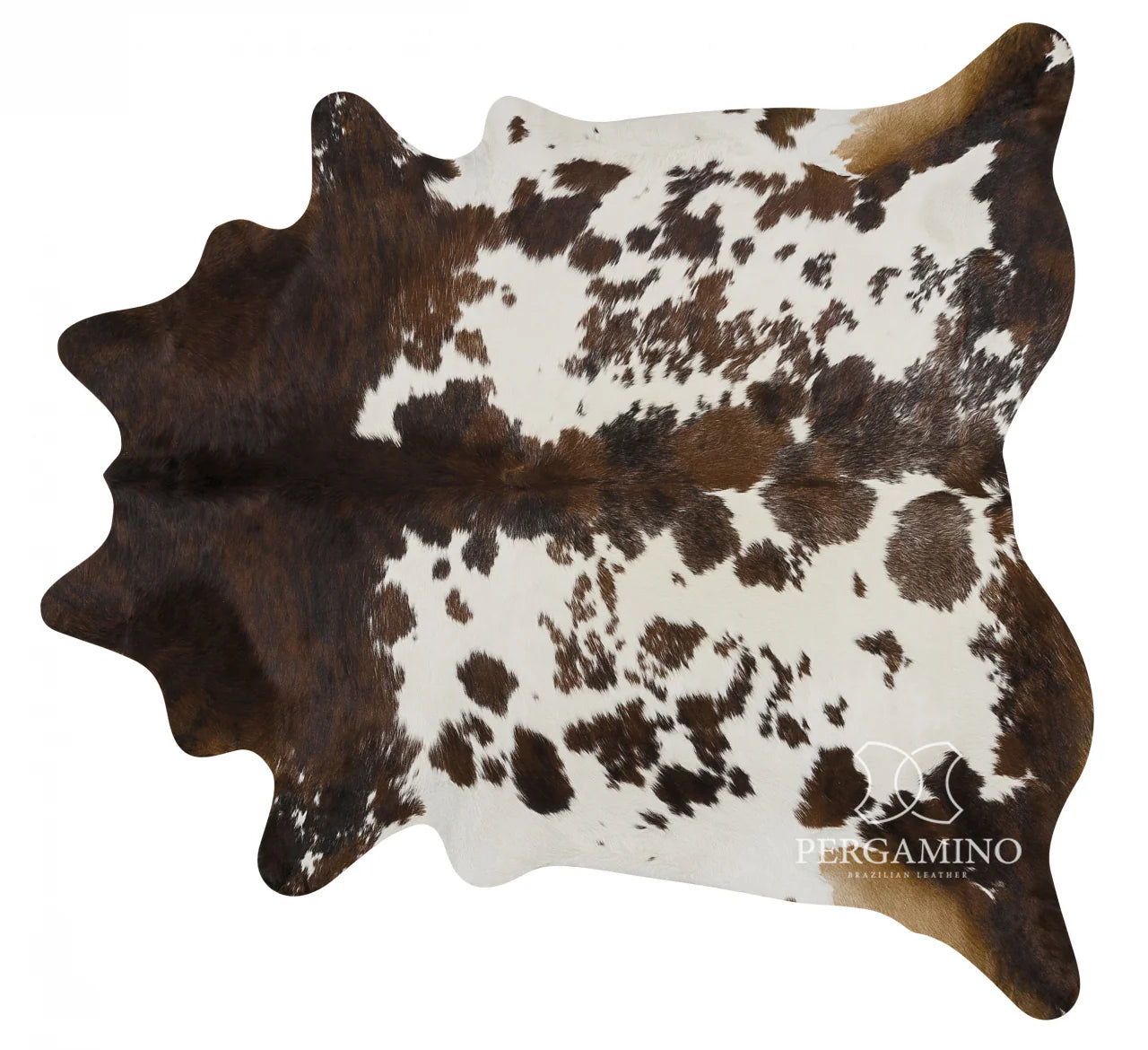 Genuine Brazilian Cowhide - Tricolor