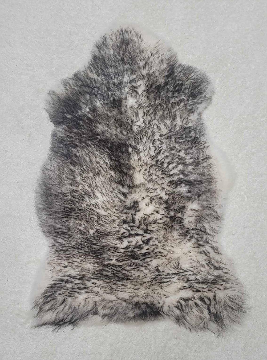 Mouflon Natural Sheepskin Brown Grey