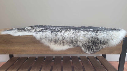 Mouflon Natural Sheepskin Brown Grey