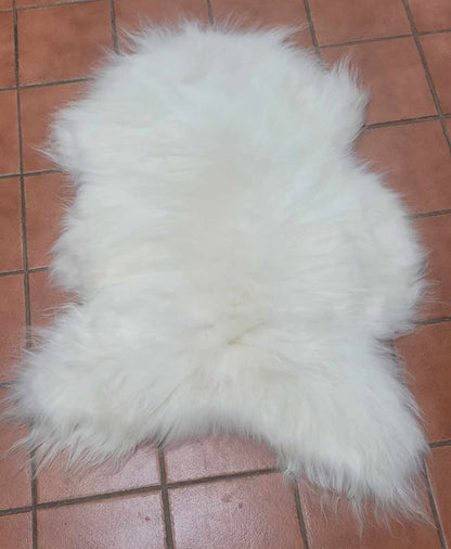 White Icelandic Sheepskin