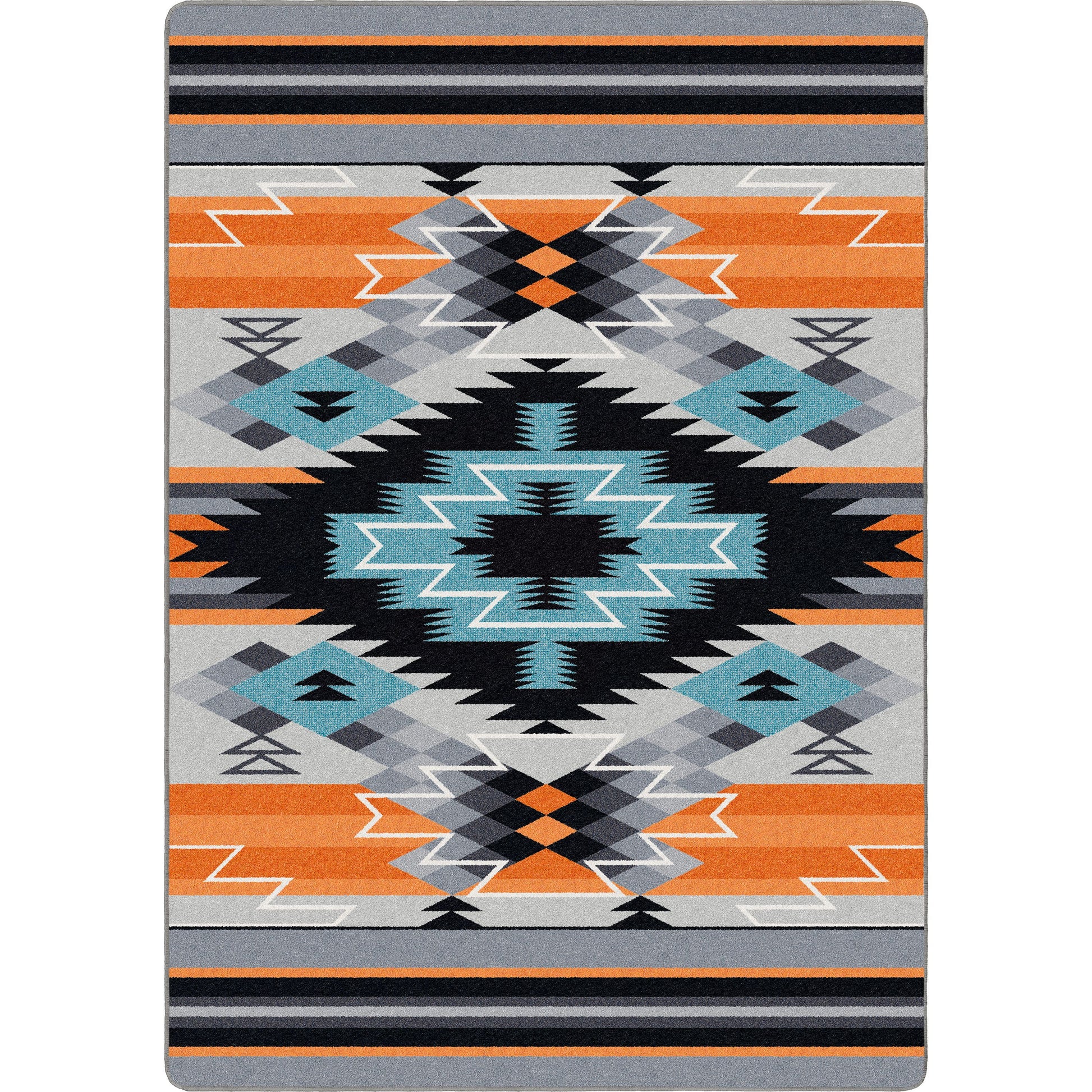 American Dakota Rug - Radio Waves - mountain modern decor