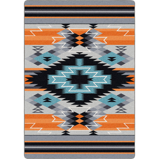 American Dakota Rug - Radio Waves - mountain modern decor
