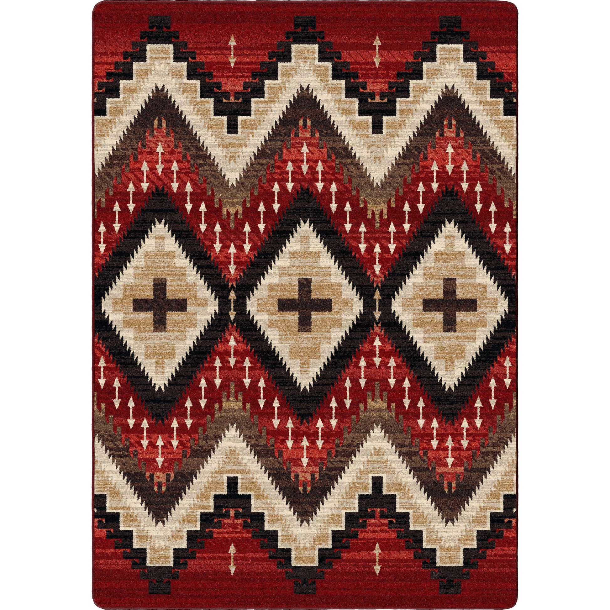 American Dakota Southwestern Mountain Modern rug