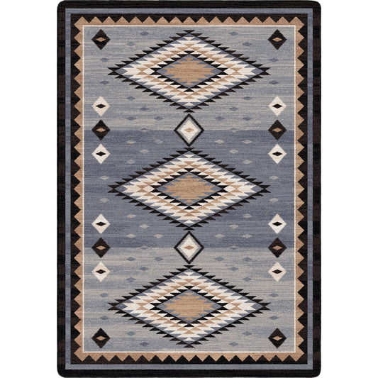 American Dakota Southwestern Mountain Modern rug