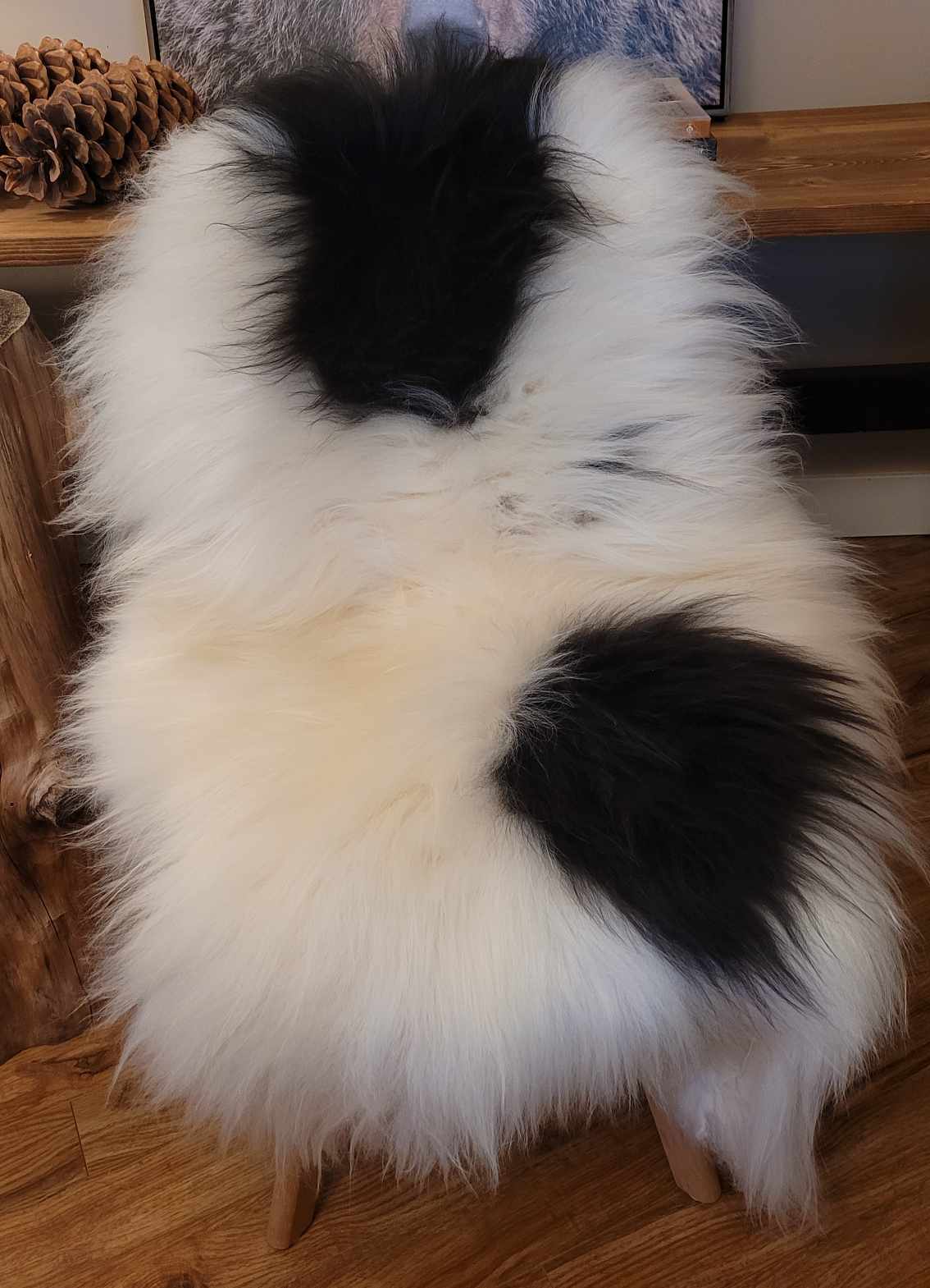 natural Icelandic sheepskin rug