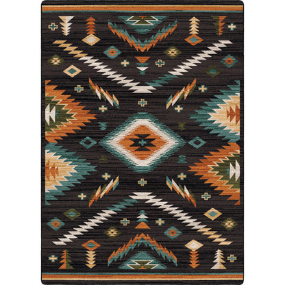 American Dakota Southwestern Mountain Modern rug
